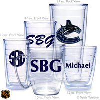 Design Your Own NHL Personalized Tumblers