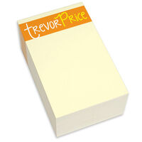 Brooke's Blossoms Whimsical Tangerine Chunky Notepads