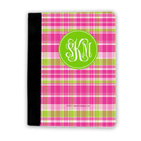 Preppy Pink and Green iPad Cover