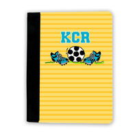 Yellow Soccer iPad Cover
