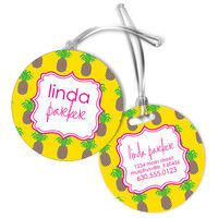 Pineapples Luggage Tags