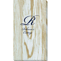 Faux Birch Design Your Own Caspari Linen Like Guest Towels