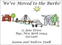 To the Burbs Moving Cards