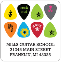Rock Out Address Labels