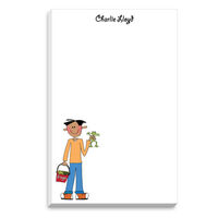 Boys Love Frogs Notepad