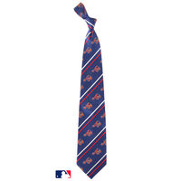 Atlanta Braves Cambridge Striped Silk Necktie