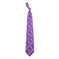 Minnesota Vikings Cambridge Striped Silk Necktie