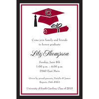 University of South Carolina Cap and Diploma Invitations