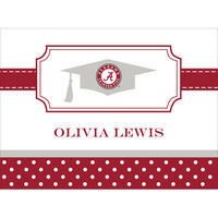 Alabama Dotted Border Foldover Note Cards