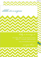 Chevron Party Invitations