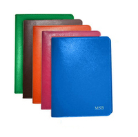 Personalized Bright Leather Notebooks