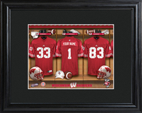 Wisconsin Badgers Football Locker Room Photo