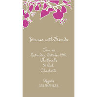 Brown Branch Party Invitations