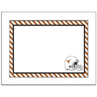 University of Texas Football Dry Erase Magnetic Board