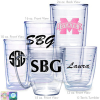 Mississippi State University Personalized Neon Pink Tumblers
