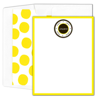Colorful Dot Flat Note Cards