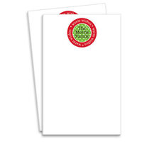 Red and Green Circle Notepads
