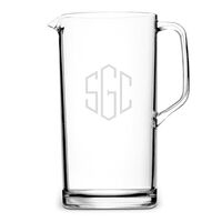 Monogrammed Acrylic Classic Pitcher