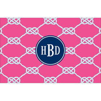 Nautical Knot Raspberry Placemats