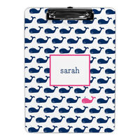 Navy Whale Repeat Clipboards