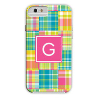 Bright Madras Patch iPhone Hard Case