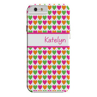 Candy Hearts iPhone Hard Case
