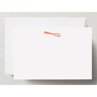 Letterpress Boxed Whisk Correspondence Cards