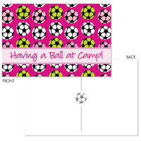 Girls Soccer Camp Postcards