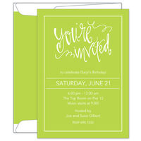 Lime You're Invited Invitations