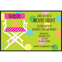 Director's Chair Invitations