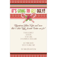 Ugly Sweater Invitations