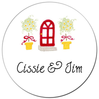 Topiary Gift Stickers