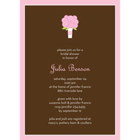 Roses are Pink Invitations