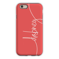 Coral iPhone Hard Case