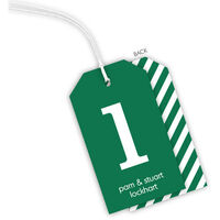 Green and White Little Hanging Gift Tags