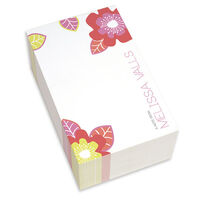 Fun Pink Flowers Chunky Notepads