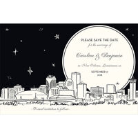 Orleans Skyline Invitations