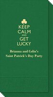 Keep Calm and Get Lucky Guest Towels