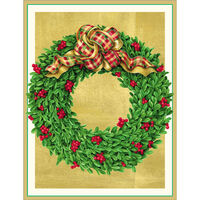 Boxwood Wreath Holiday Cards