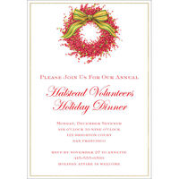 Berries and Bow Invitations