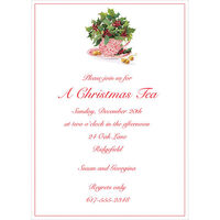 Christmas Tea Invitations
