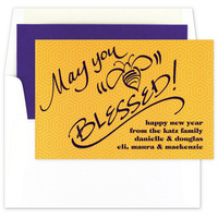 Honeybee Blessings Jewish New Year Cards