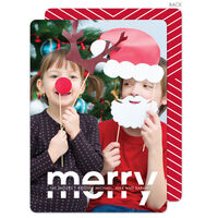 Merry Wishes Holiday Photo Cards