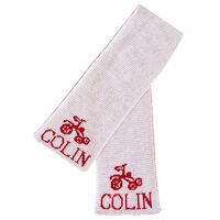 Personalized Tricycle Knit Scarf