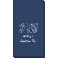 Beach Party Guest Towels