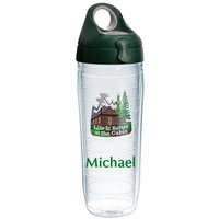 Life is Better at the Cabin Personalized Tervis Water Bottle