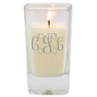 Personalized Glass Votive Candles