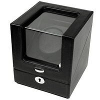 Personalized Leather Single Watch Winder
