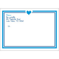 Heart Large Shipping Labels