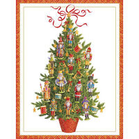 Nutcracker Tree Holiday Cards
